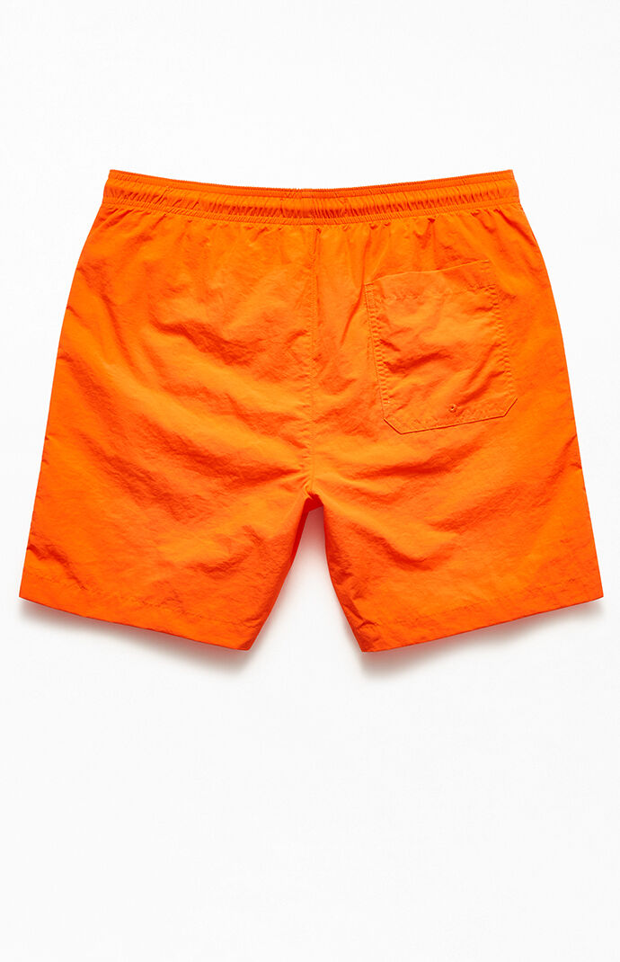 Collegiate Solid Swim Trunks
