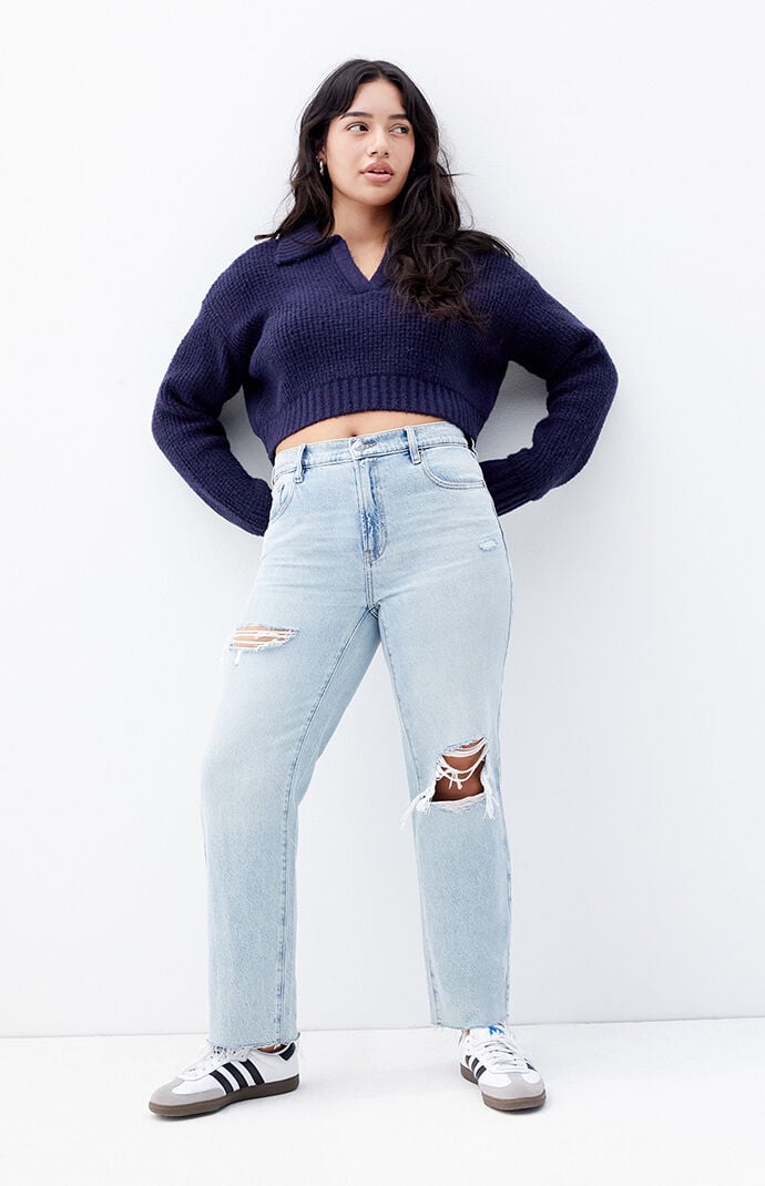 Pacsun ripped deals jeans womens