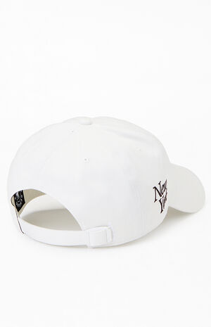 Cream NY Yankees Dad Hat image number 2