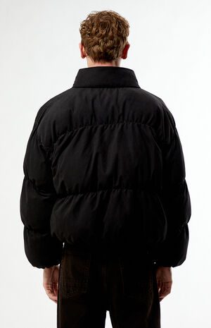 Black 83 Channel Puffer Jacket image number 5