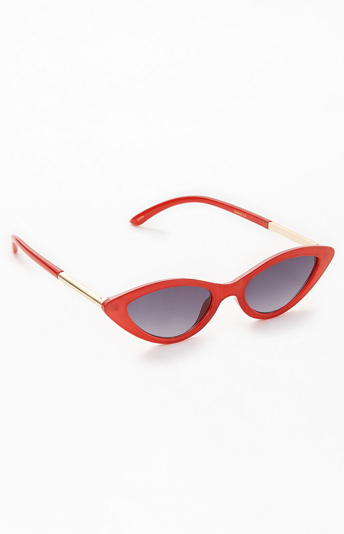 Slim Cat Eye Sunglasses