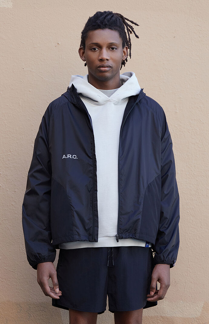 A.R.C. Active Black Performance Hooded Jacket | PacSun