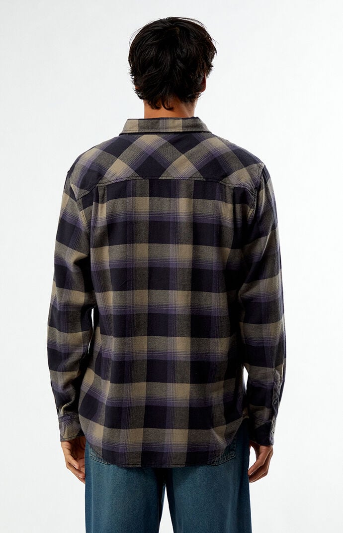 Quiksilver Penmar Check Long Sleeve Flannel T-Shirt