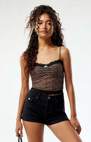 Leopard Lace Cami image number 1