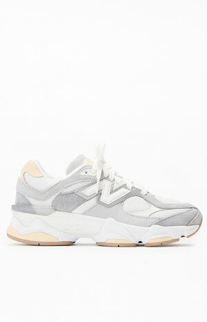 Kids Grey 9060 Shoes image number 1