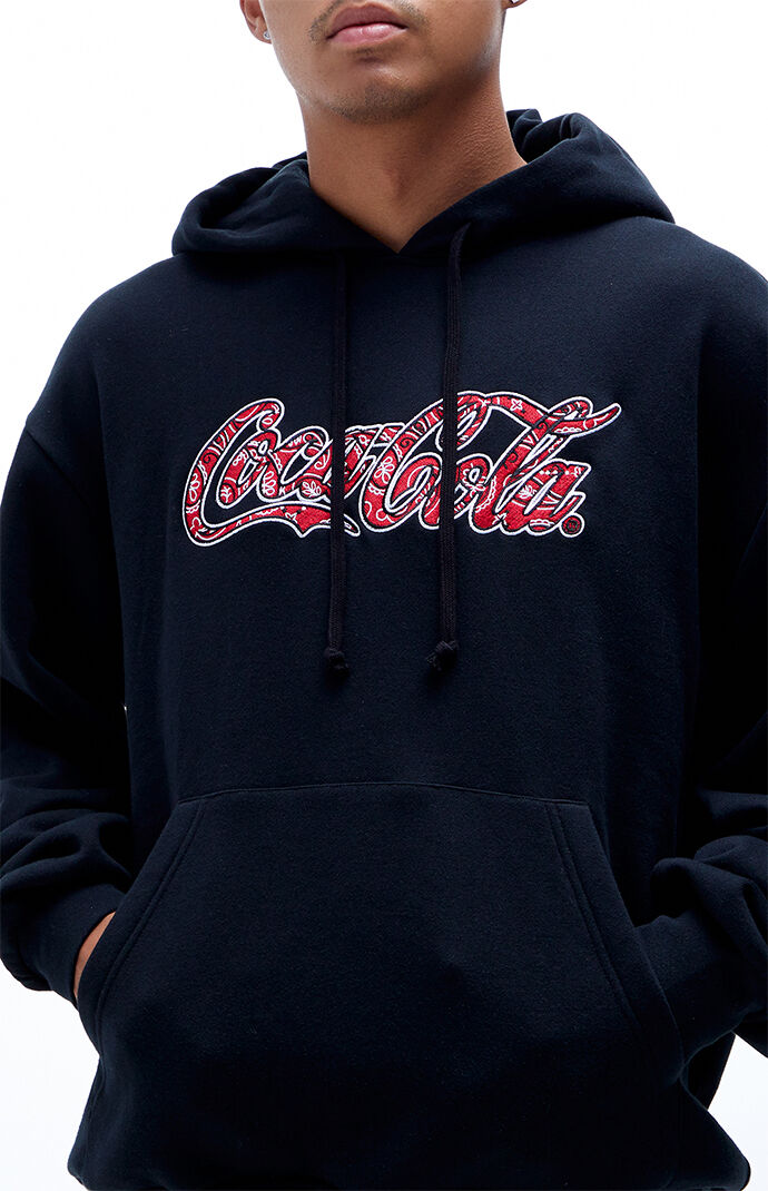 Coca cola hoodie pacsun hot sale