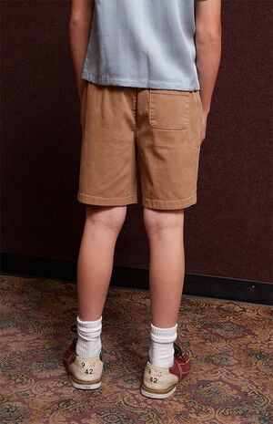 Tan Volley Shorts image number 7