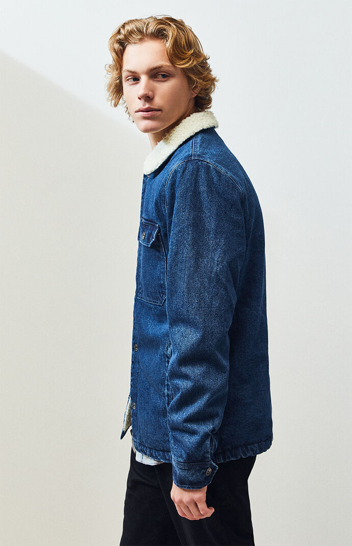 Keaton Sherpa Denim Jacket