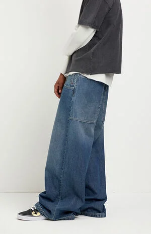 Ryder Ultra Baggy Jeans Dark Blue image number 4