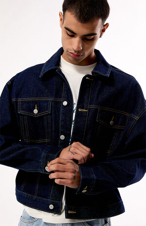 Dark Indigo Downtown Jean Jacket image number 2
