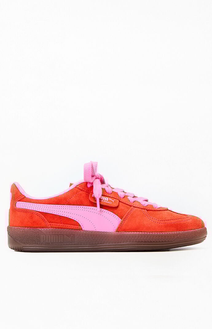 Puma Women's Red Palermo Sneakers