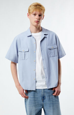 Baker Oversized Camp Shirt image number 1