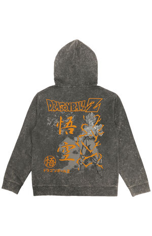 Dragon Ball Z Super Saiyan Goku & Kanji Hoodie image number 3