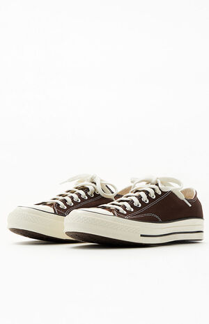 Brown Recycled Chuck Taylor All Star Low Shoes image number 2