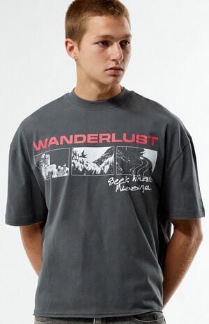 Wanderlust Cropped Boxy T-Shirt