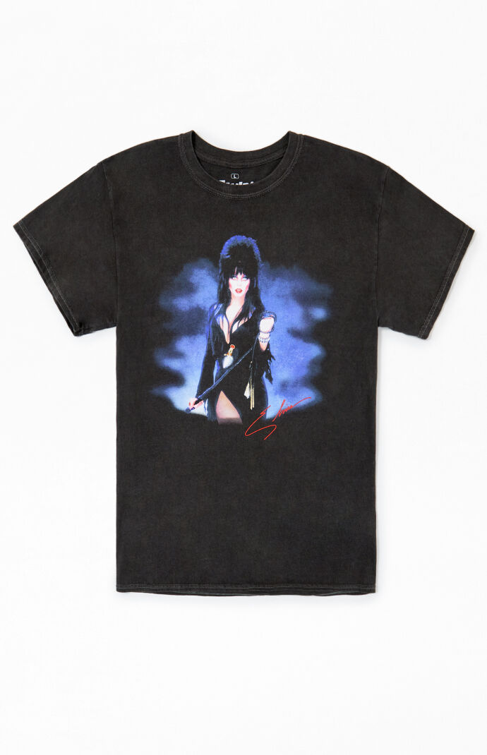 トップス Elvira Shirts Elvira x Unique Vintage Elvira Comic Mens Shirt