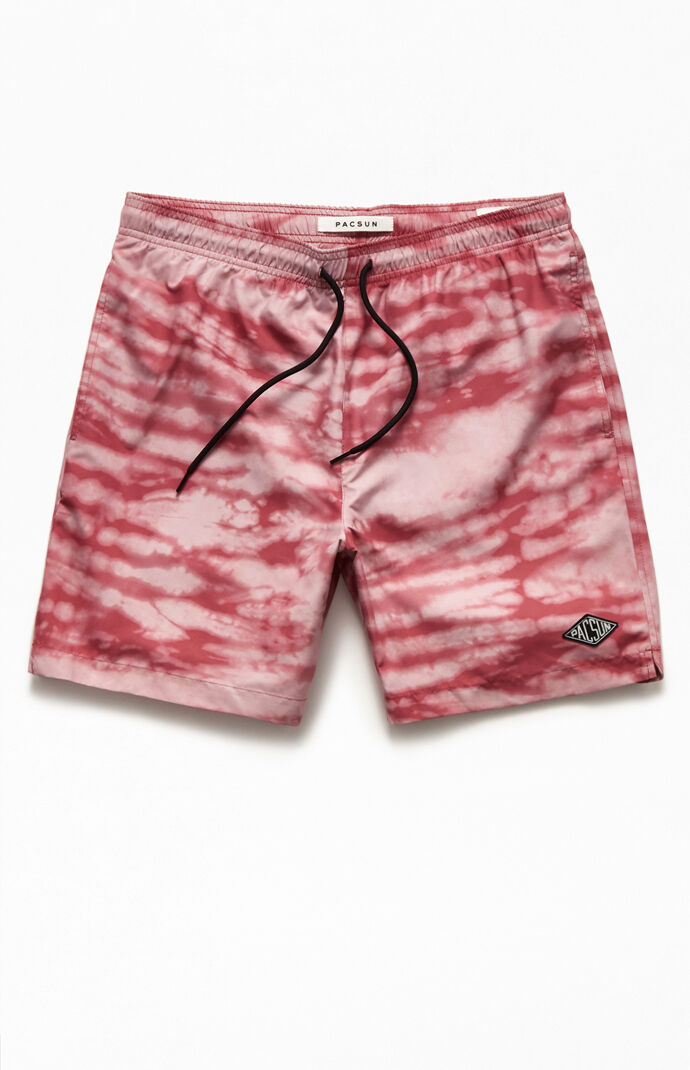 Pink Tiger 17" Swim Trunks
