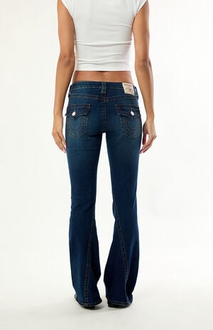 Joey Mid Rise Flap Flare Jeans image number 4