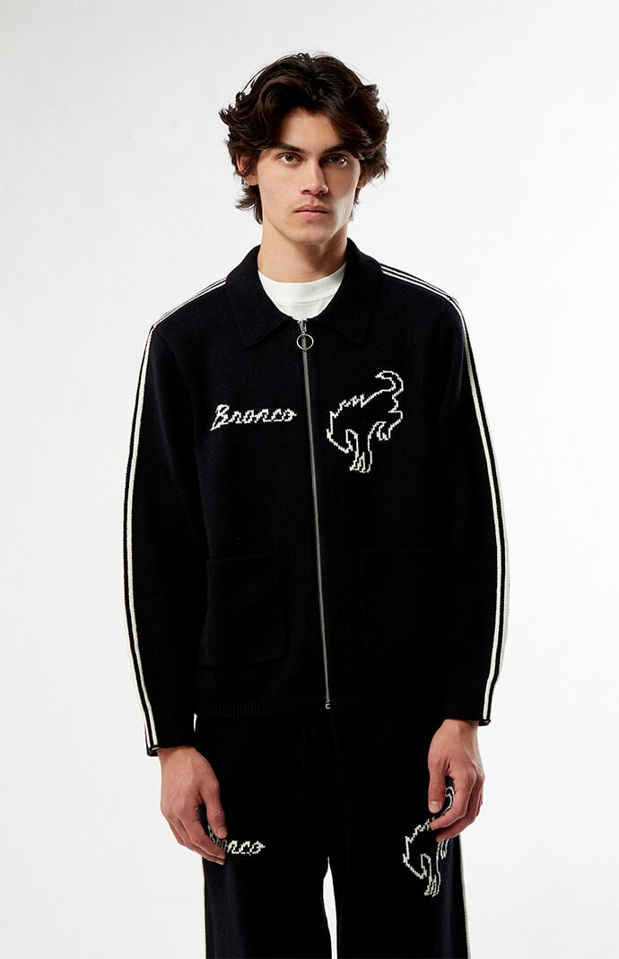 FORD Bronco Ribbed Full Zip Sweater