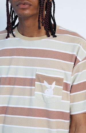 By PacSun Striped Towel T-Shirt image number 2
