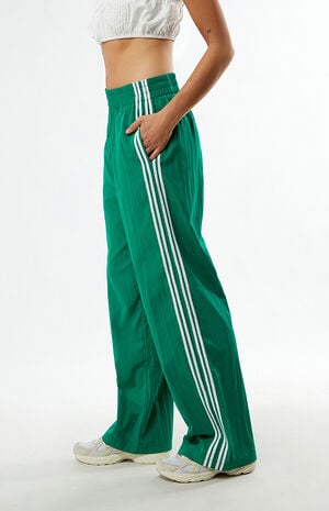 Solid Color Baggy Track Pants Solid Color Baggy Track Pants image number 3