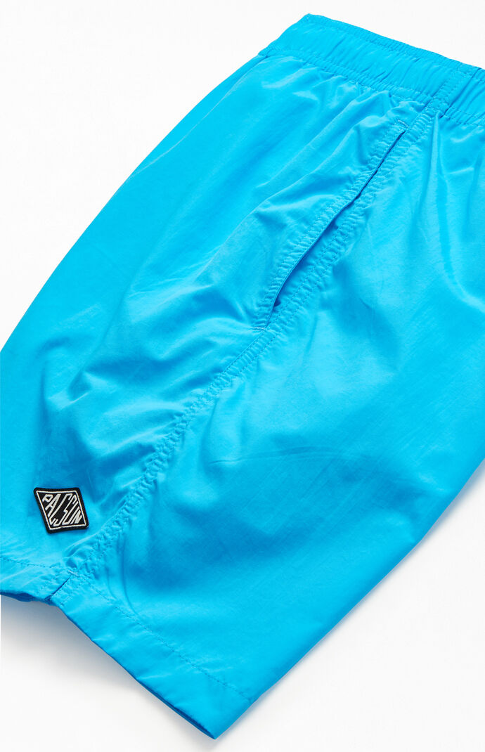 Solid Neon 17" Swim Trunks