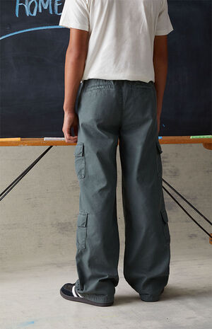 Green Baggy Cargo Pants image number 6