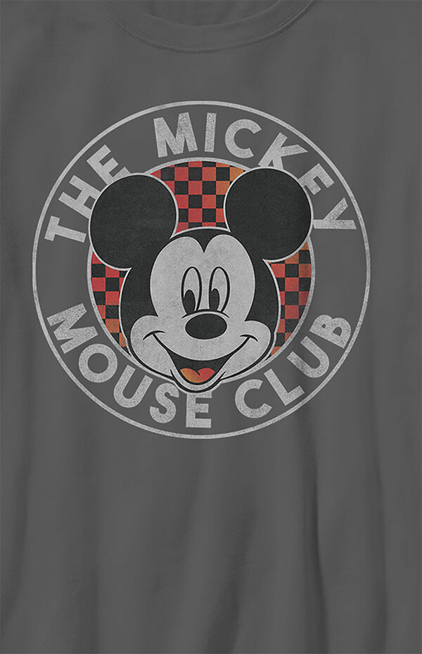 The Mickey Mouse Club Logo T-Shirt for Adults – Black