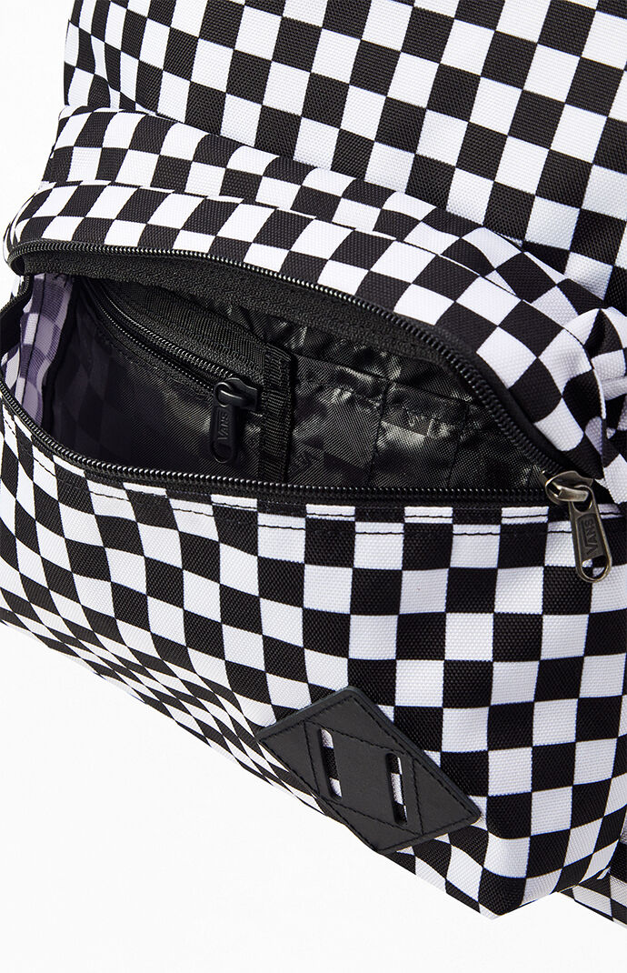 Black & White Checker Old Skool III Backpack