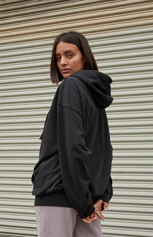 John Galt Black Full Zip Hoodie | PacSun