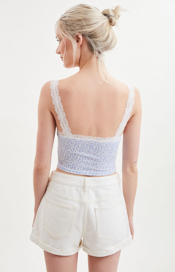 Angel Button Tank Top