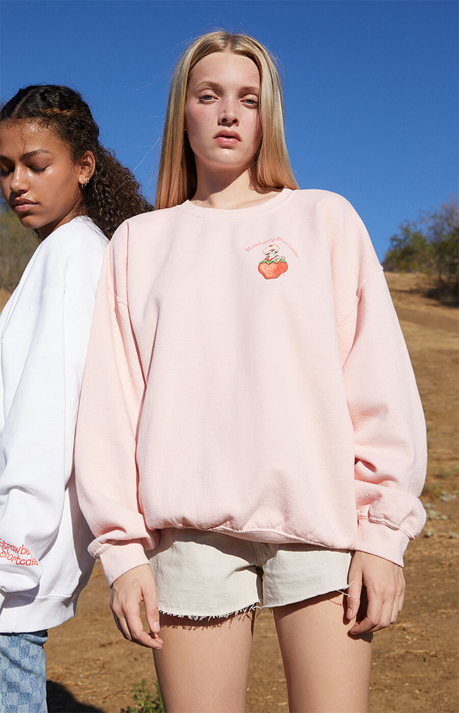 Strawberry Shortcake Life Is Delicious Sweatshirt PacSun