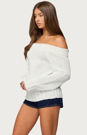 Noemi Off Shoulder Sweater image number 2