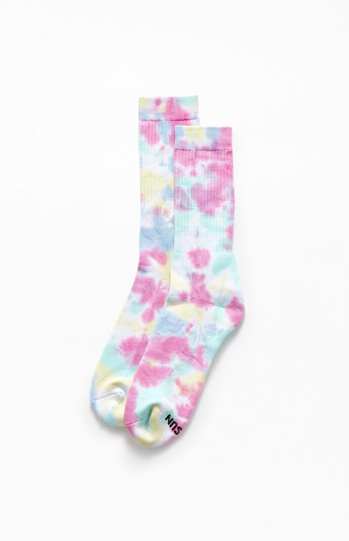Tie-Dyed True Crew Socks