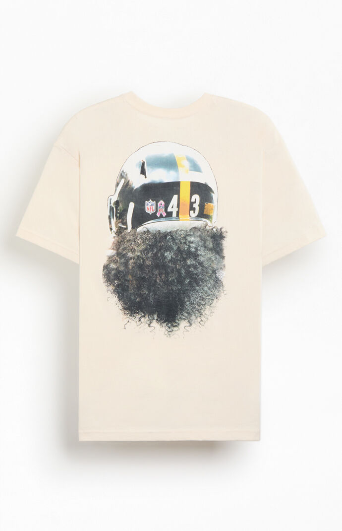 Mitchell & Ness Troy Poamalu Big Head T-Shirt