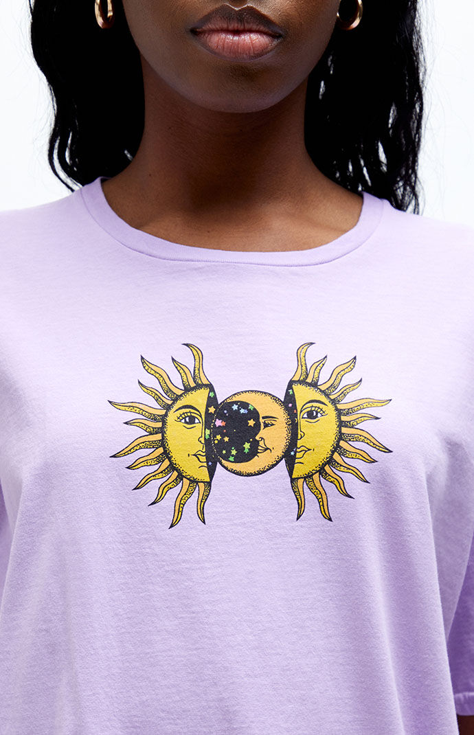 Pacsun sun shop and moon shirt