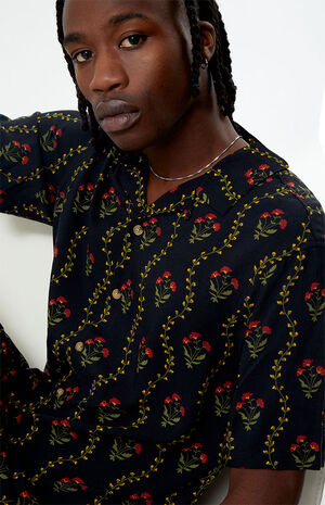 Retro Floral Camp Shirt image number 1