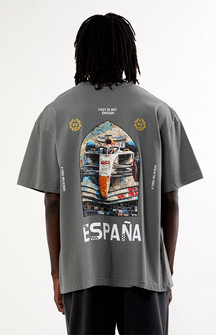 Formula 1 x Pacsun Spain Mosaic T-Shirt | Pacsun