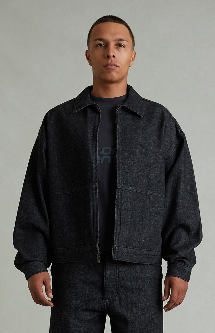 専用　FEAR OF GOD ESSENTIALS Work Jacket Fear of God ESSENTIALS Vintage Black Denim Cropped Work Jacket