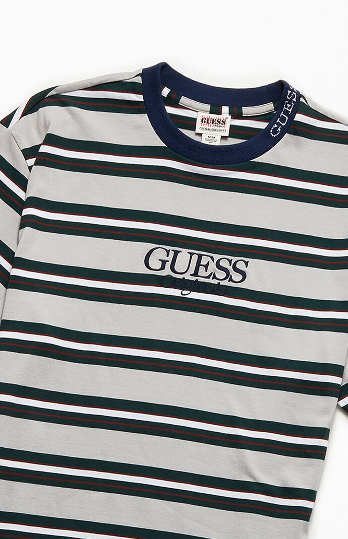GUESS Originals Dylan Stripe 1981 T Shirt PacSun