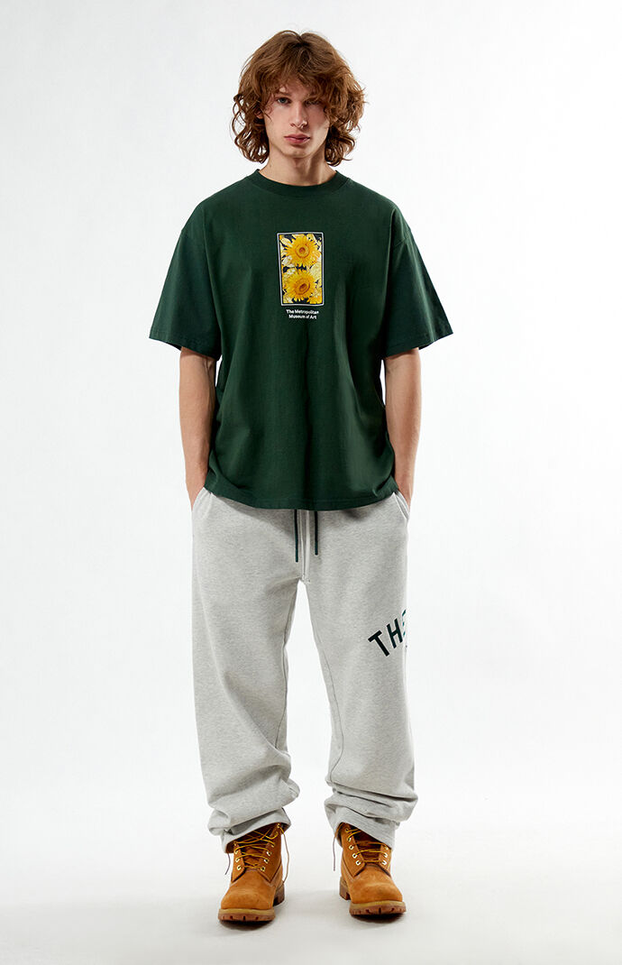 sunflower tシャツ Sunflower T-Shirt - Heather Pacific, Heather Teja and