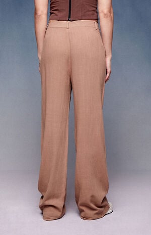 x PacSun On The Go Khaki Trousers image number 4