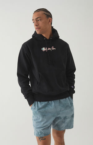 Champion Stacked Scribble Hoodie | PacSun