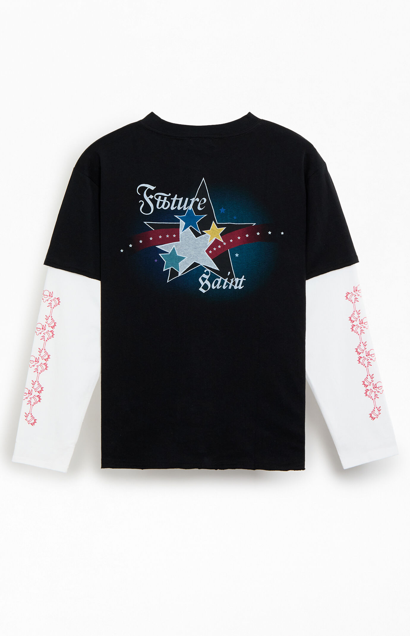 FUTURE SAINT Collision 2fer Long Sleeve T-Shirt