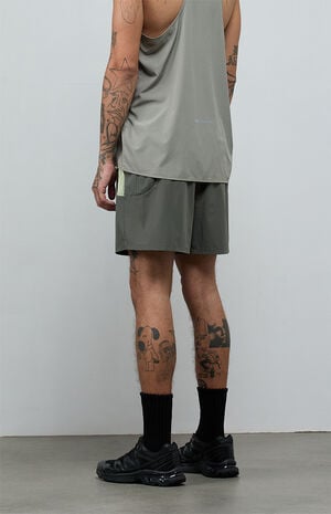 Active Olive Running Shorts image number 4