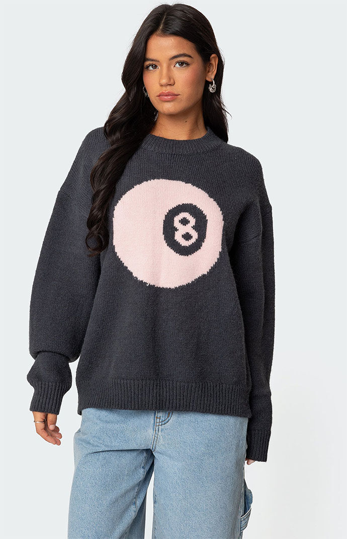 【良好品】 Edikted Magic 8 Oversized Chunky Knit Sweater | PacSun トップス