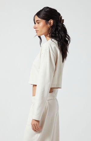 Active Sedona Jersey A Team Long Sleeve Cropped T-Shirt image number 3