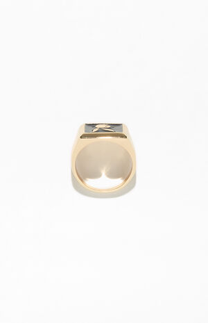 By PacSun Gold Bunny Ring image number 2