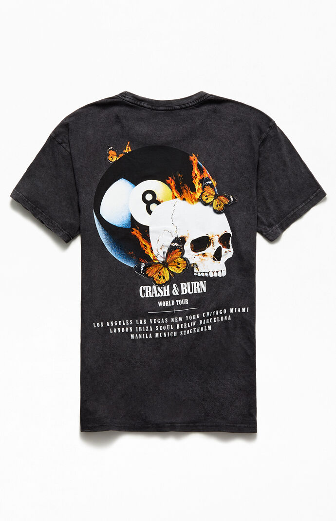 Crash & Burn Washed T-Shirt