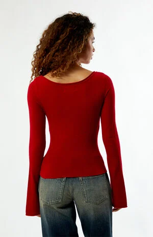 Noa Off-The-Shoulder Sweater image number 4